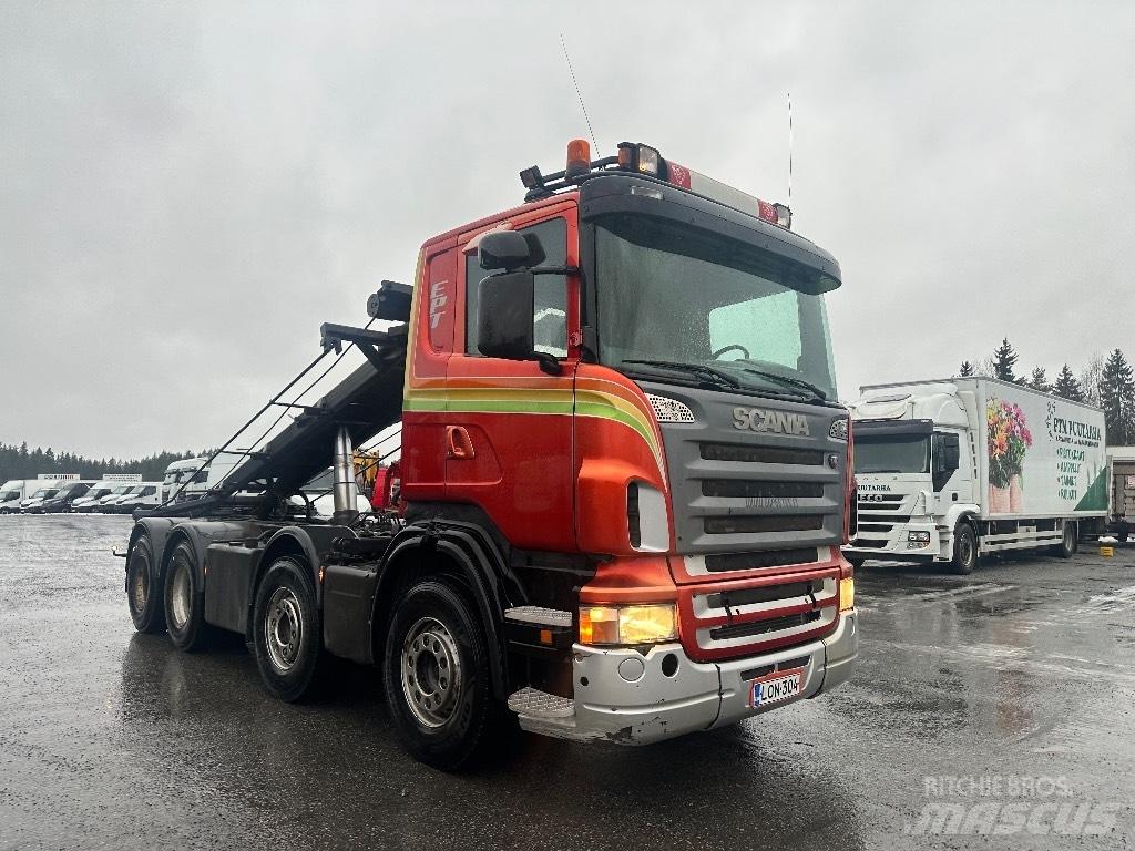 Scania R500 8X4 Vaihtolava-autot