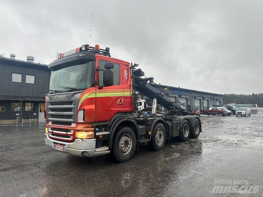Scania R500 8X4 Vaihtolava-autot