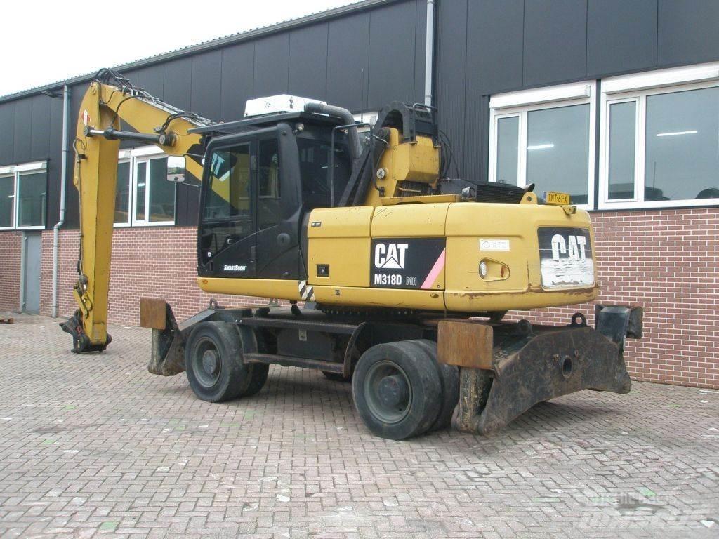 CAT M318D Pyöräkaivukoneet