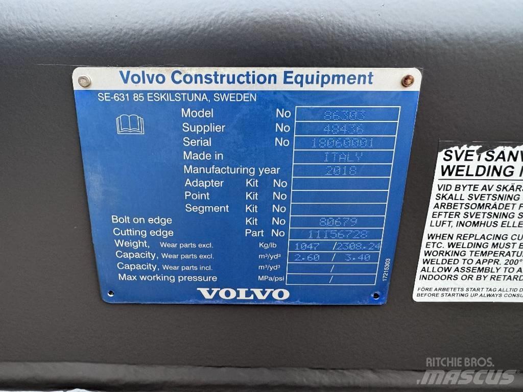Volvo 2.6m GP Bucket Kauhat