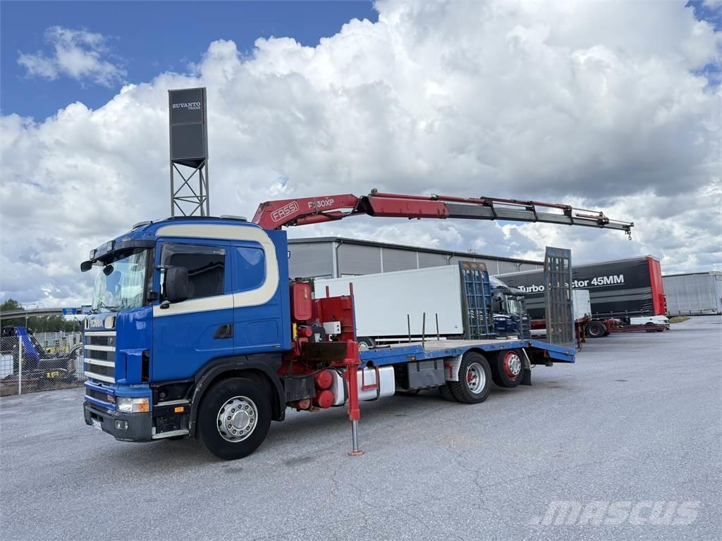 Scania R124 6X2 Nosturiautot