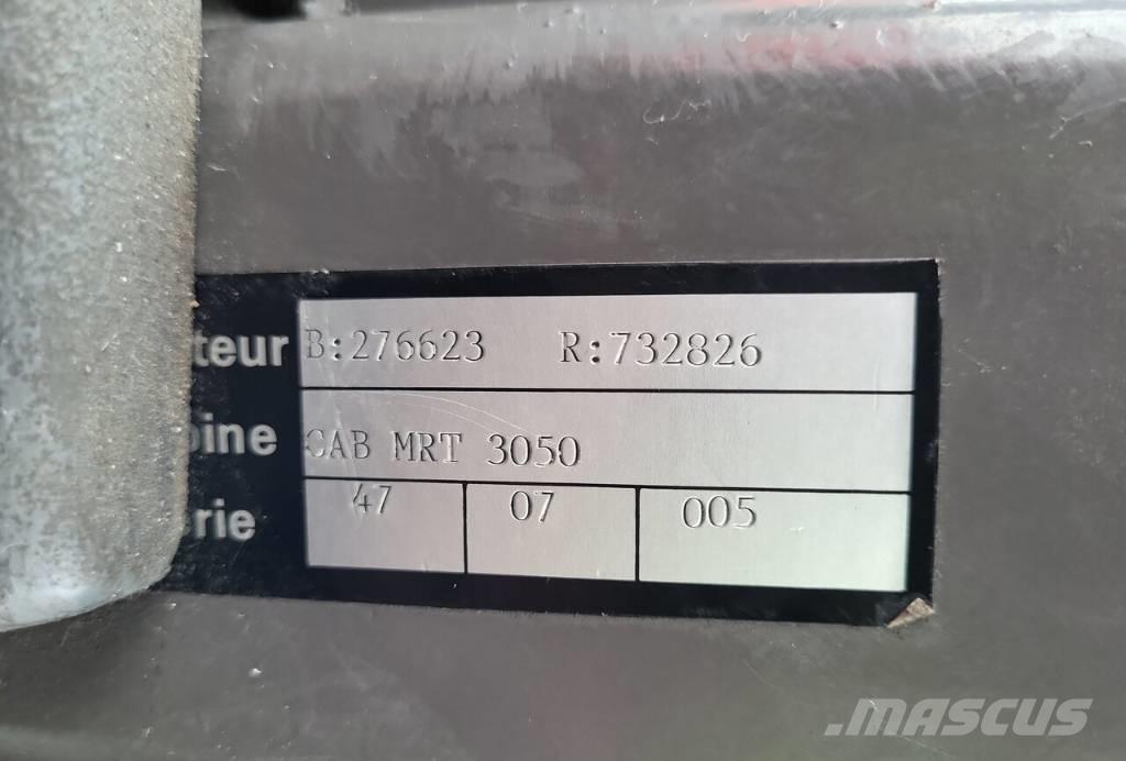 Manitou MRT3050 Kurottajat