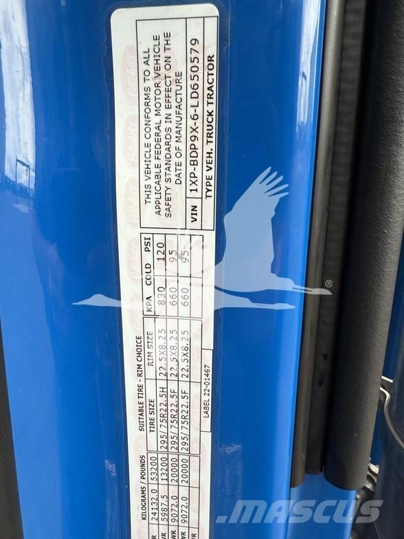 Peterbilt 579 Vetopöytäautot