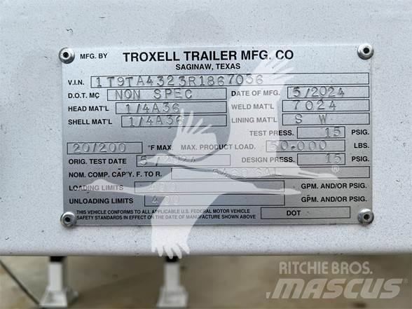 Troxell 130BBL Säiliöpuoliperävaunut