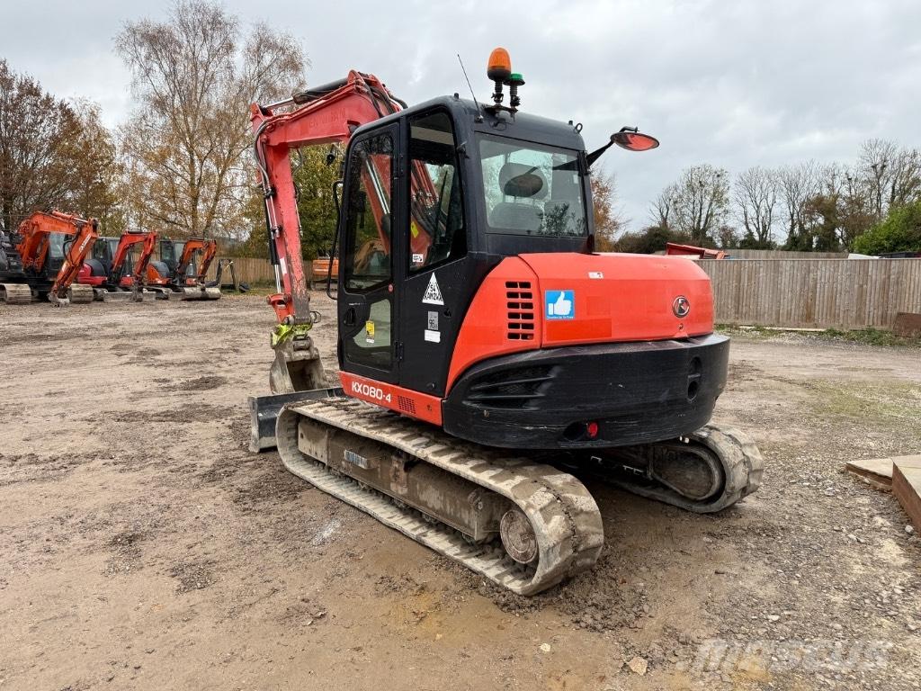 Kubota KX 080-4 Midikaivukoneet 7t - 12t