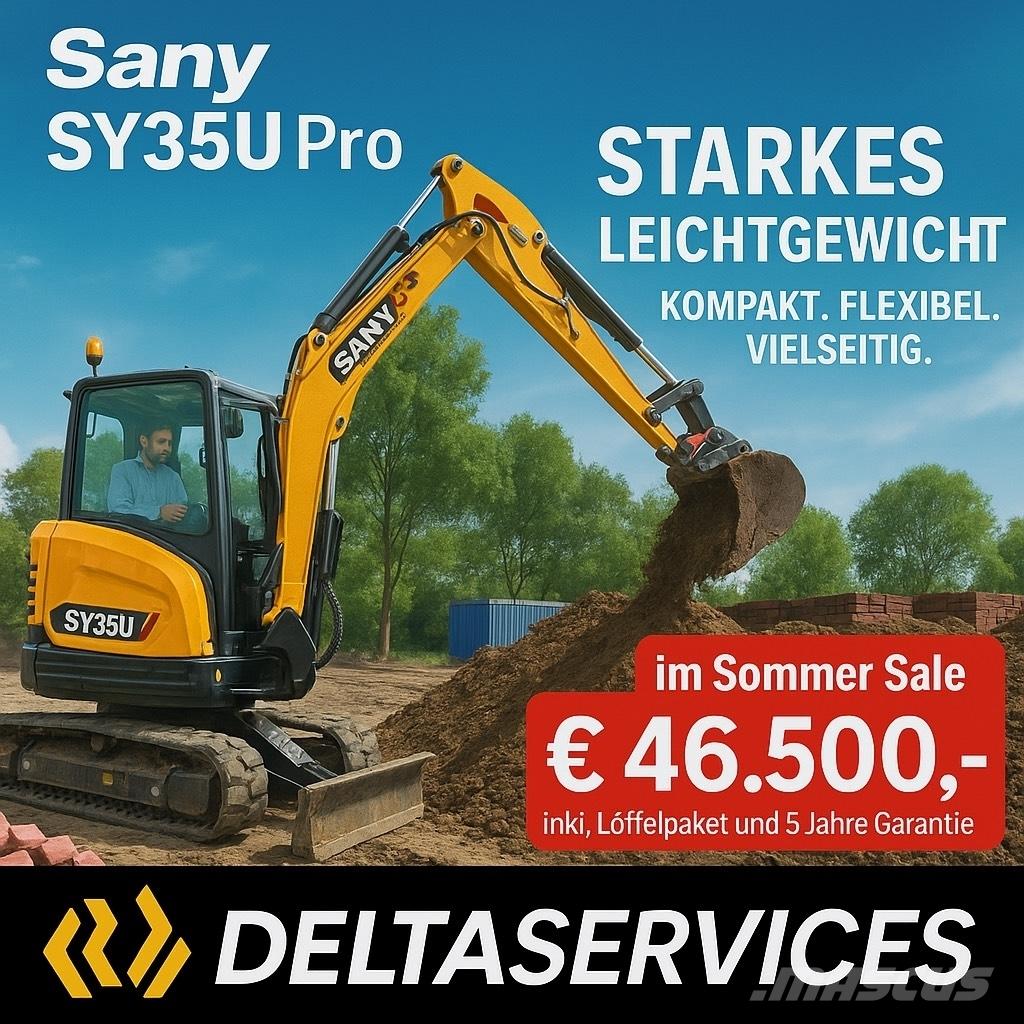 Sany SY 35 U Minikaivukoneet < 7t