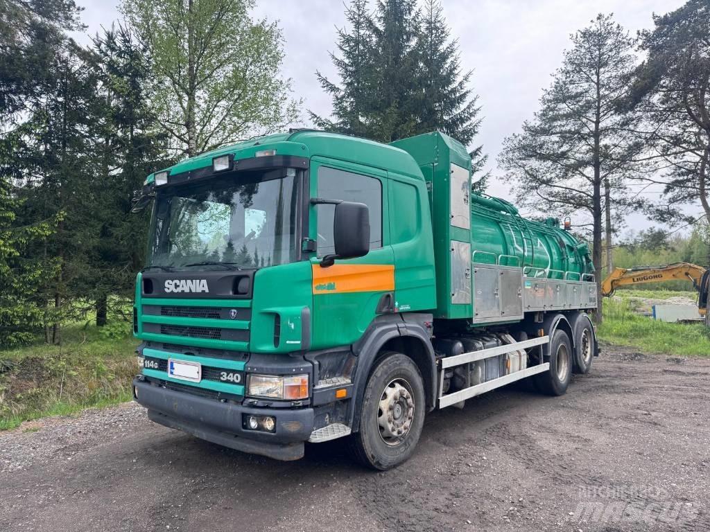 Scania P 114 Paine-/imuautot
