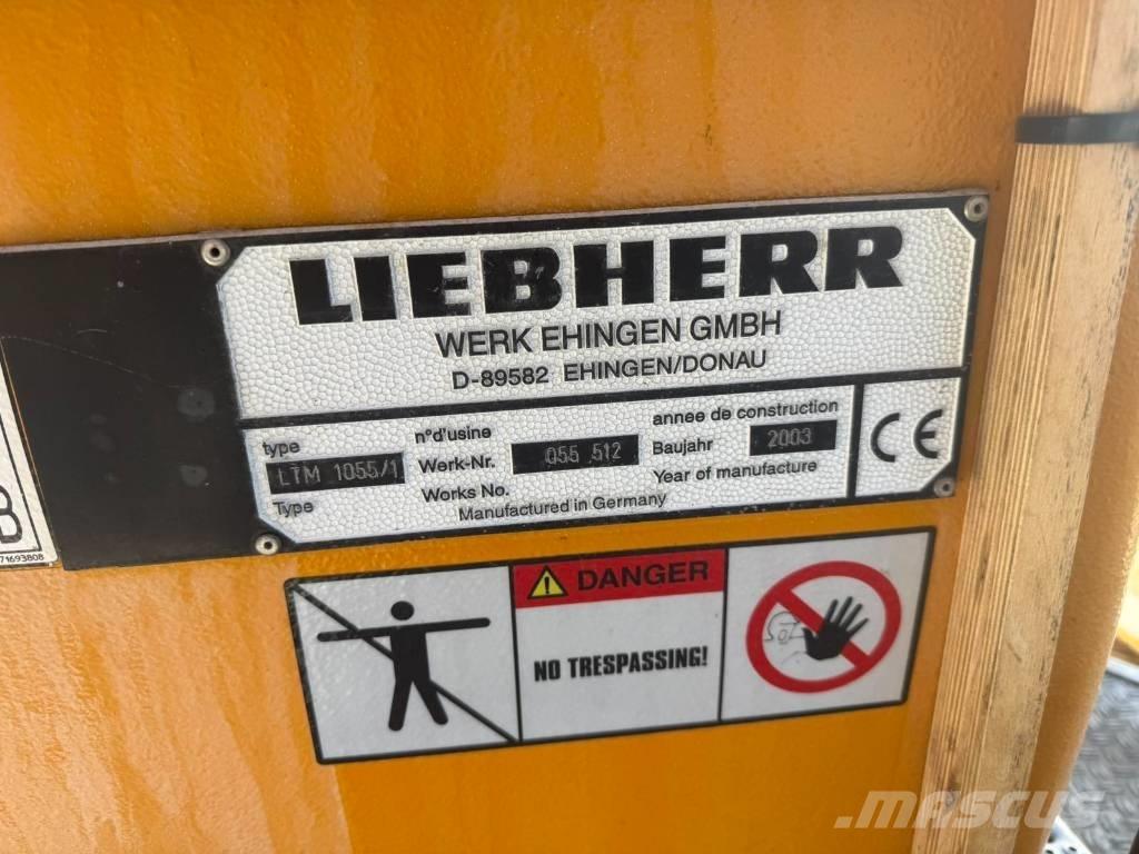 Liebherr LTM 1055-1 Mobiilinosturit
