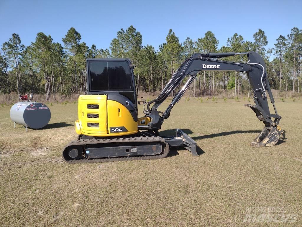 DEERE 50G Minikaivukoneet < 7t