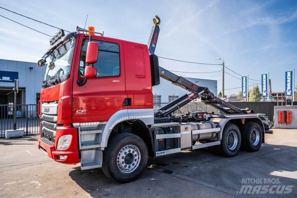 DAF CF 460-6X4-E6 Koukkulava kuorma-autot