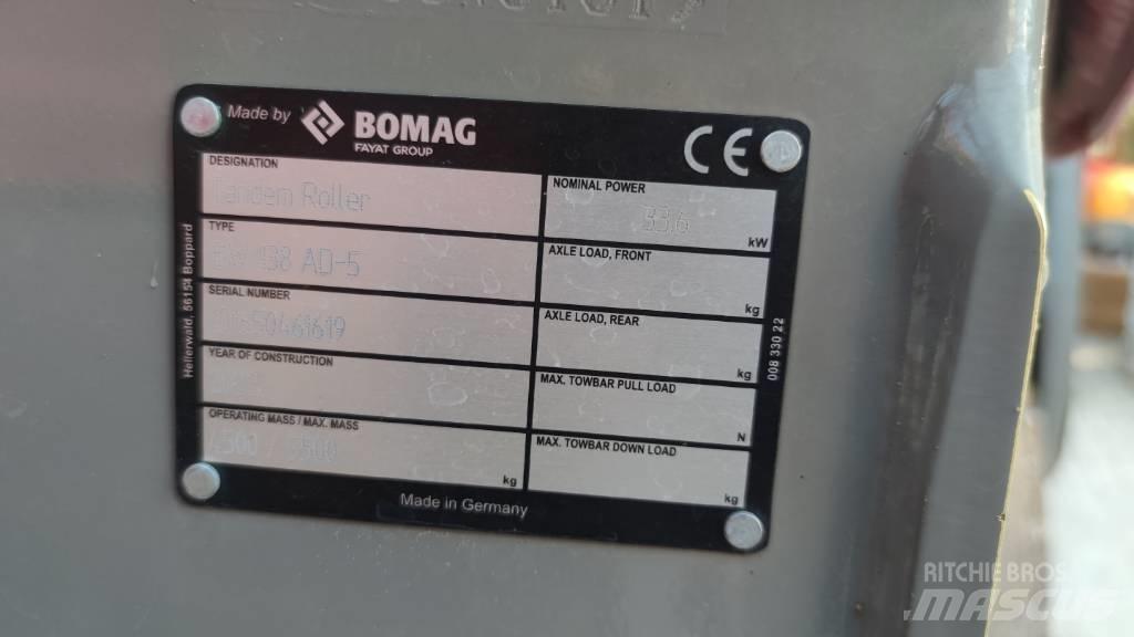 Bomag BW 138 AD Muut jyrät