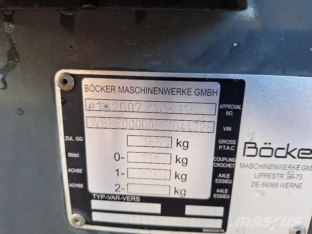 Böcker AHK 36/2400 Muut nostokoneet