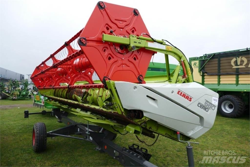 CLAAS Cerio 680 Hakkuupäät