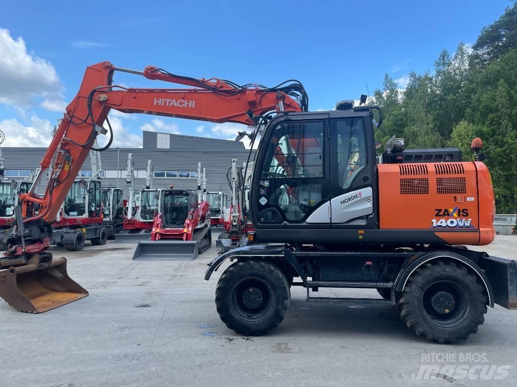 Hitachi ZX 140 W-6 Pyöräkaivukoneet