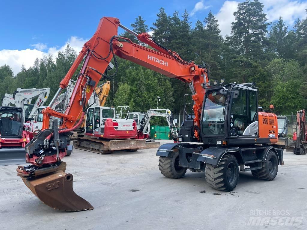 Hitachi ZX 140 W-6 Pyöräkaivukoneet