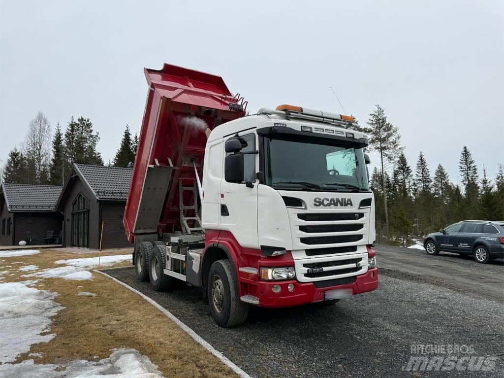 Scania R 620 6x4 V8 Sora- ja kippiautot