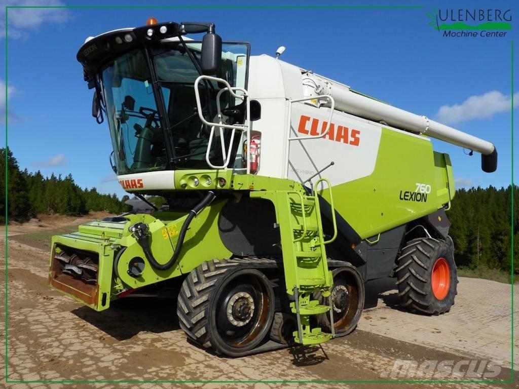 CLAAS Lexion 760 TT Leikkuupuimurit