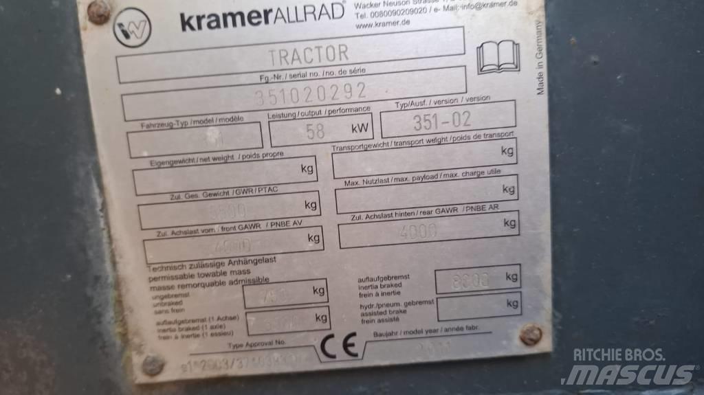 Kramer 480 Pyöräkuormaajat