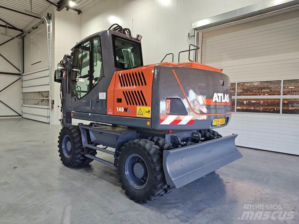 Atlas 140W Pyöräkaivukoneet