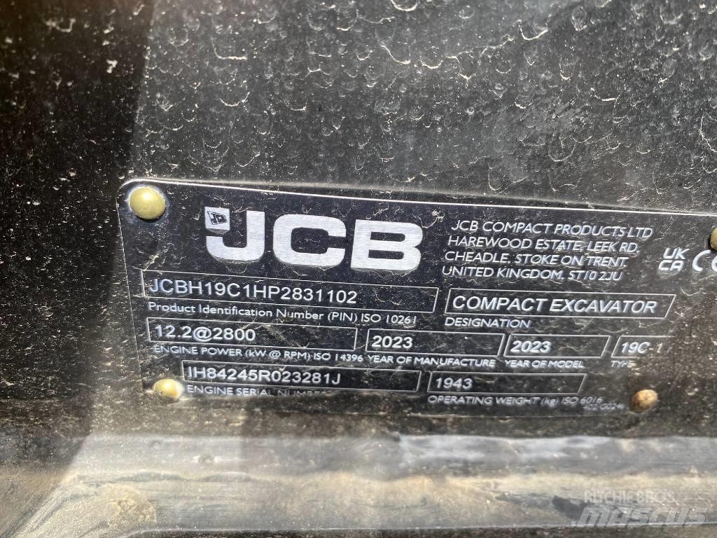 JCB 19 C-1 Minikaivukoneet < 7t