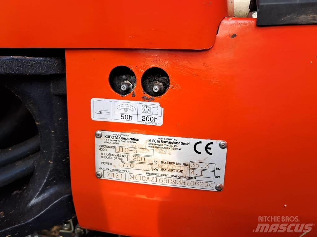 Kubota U10-5 Minikaivukoneet < 7t