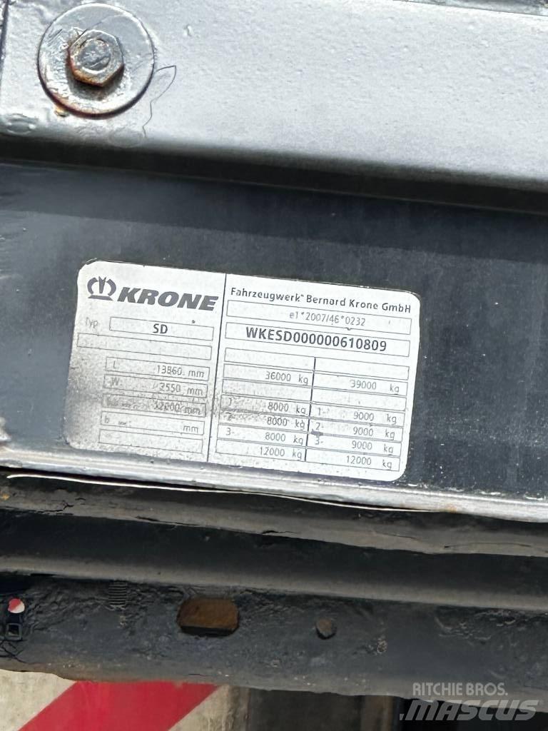 Krone SD Lavapuoliperävaunut