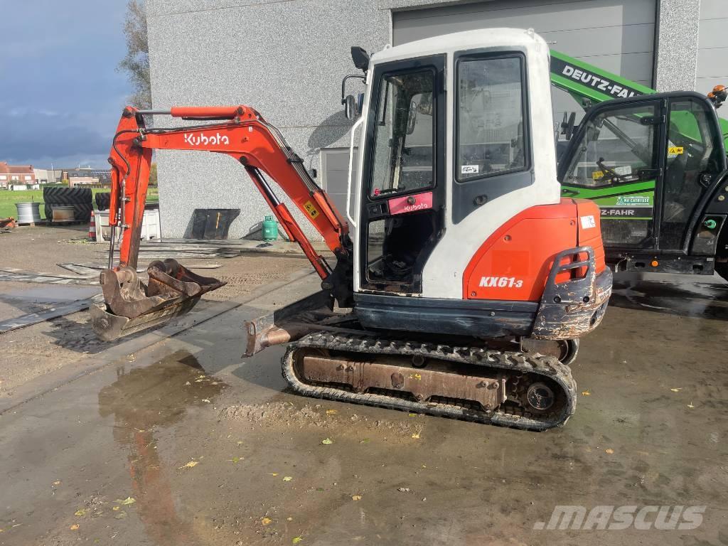 Kubota KX 61-3 Minikaivukoneet < 7t