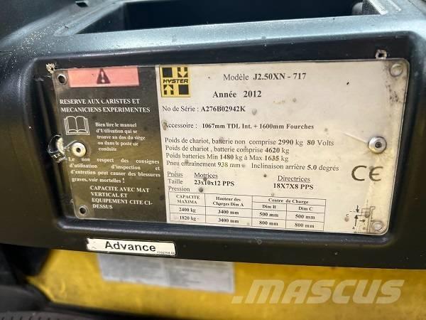 Hyster J2.5XN Sähkötrukit