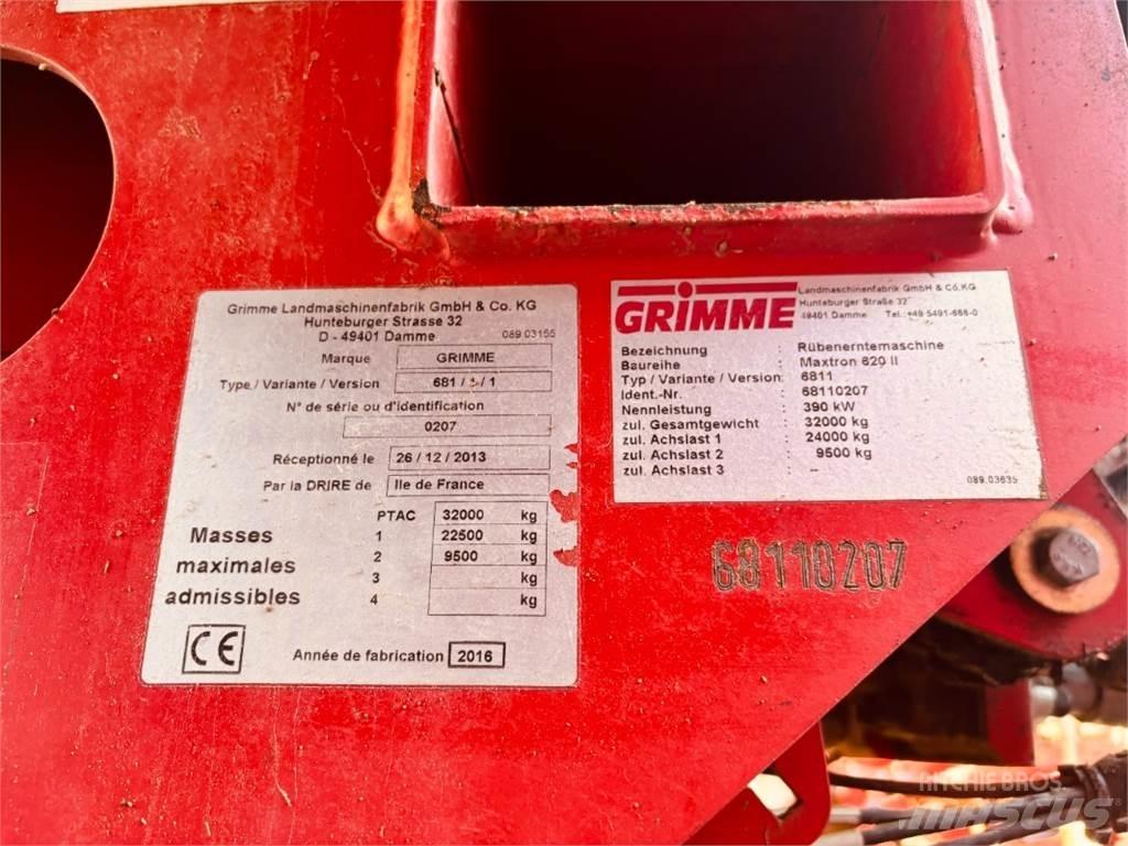 Grimme MAXTRON 620 Juurikkaannostokoneet