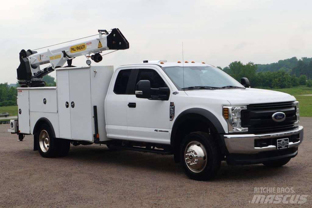 Ford F 550 XL SD Tela-alustaiset nosturit