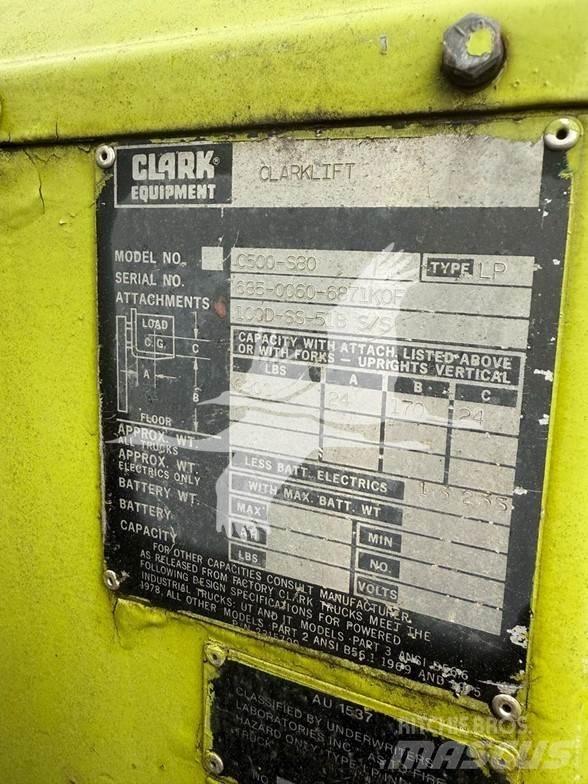 Clark C500S80 Dieseltrukit