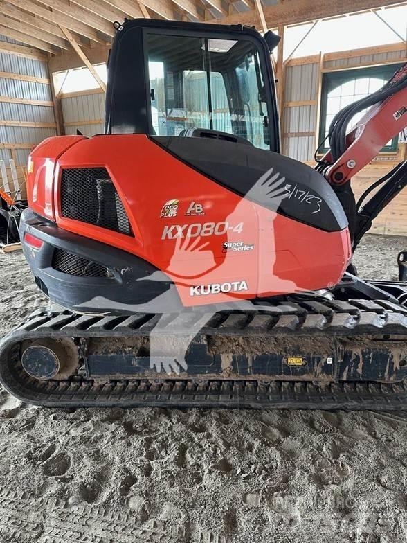 Kubota KX080-4 Telakaivukoneet