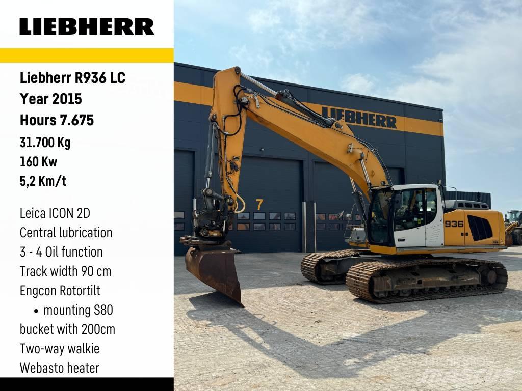Liebherr R936 LC Telakaivukoneet
