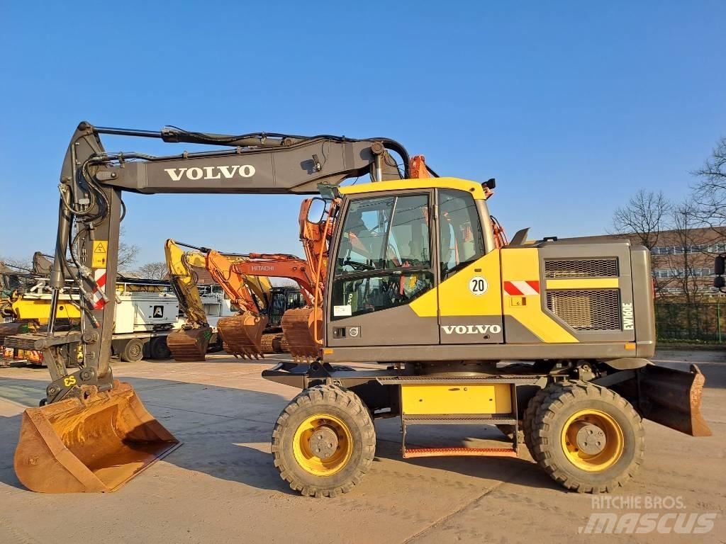 Volvo EW160E Pyöräkaivukoneet