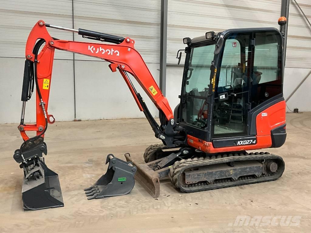 Kubota KX 027-4 Minikaivukoneet < 7t