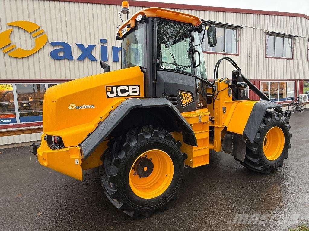 JCB 413 S Pyöräkuormaajat