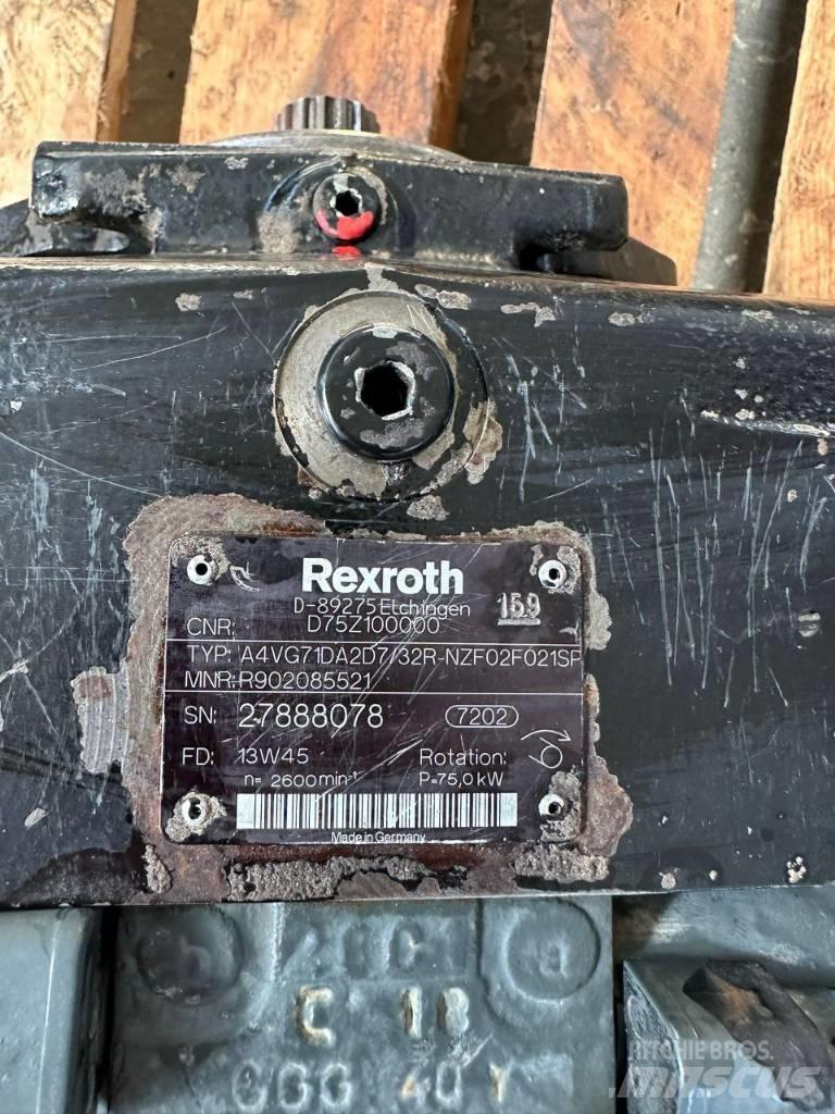 CAT 320 D Hydrauliikka