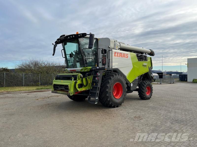 CLAAS TRION 660 Leikkuupuimurit