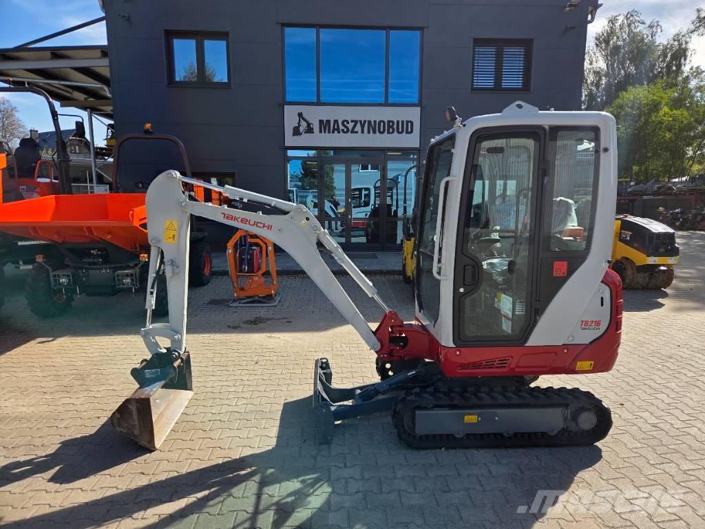 Takeuchi TB216 V0 Minikaivukoneet < 7t