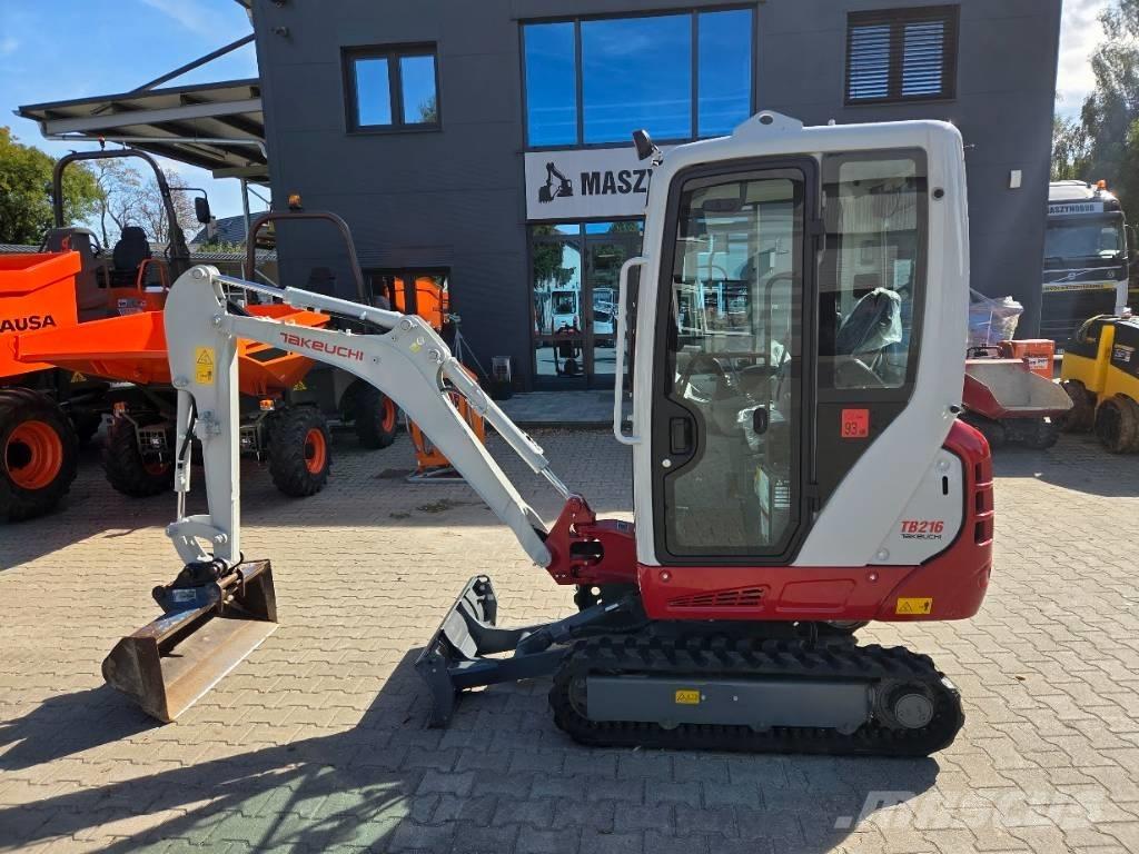 Takeuchi TB216 V0 Minikaivukoneet < 7t