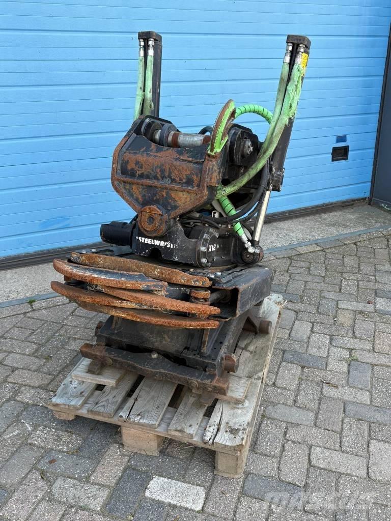 Steelwrist X 18 Kauhanpyörittäjät