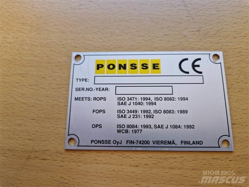 Ponsse 0036947 Alusta ja jousitus