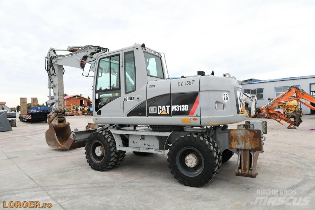 CAT M 313 D Pyöräkaivukoneet