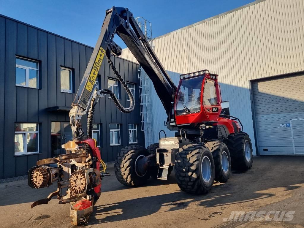 Komatsu 931 Harvesterit