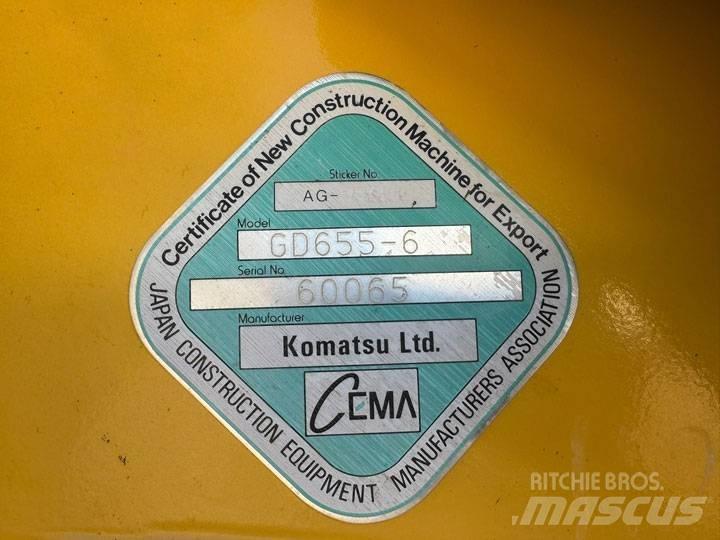 Komatsu GD 655-6 Tiehöylät