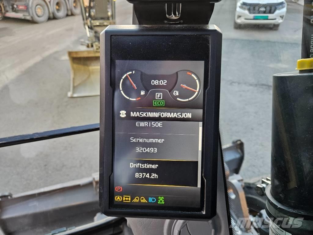Volvo EWR 150 Pyöräkaivukoneet