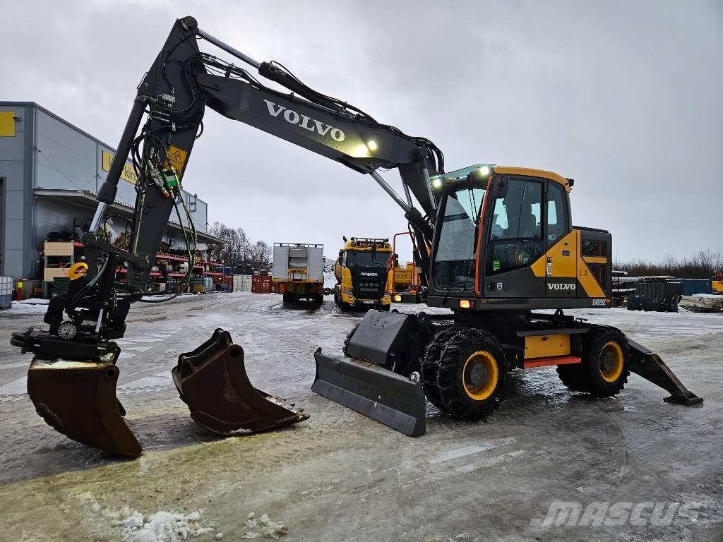 Volvo EWR 150 Pyöräkaivukoneet