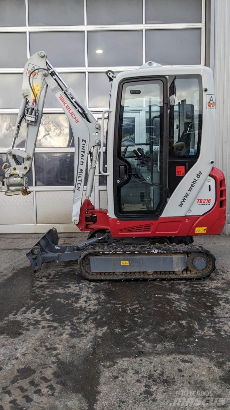 Takeuchi TB216AV4 Minikaivukoneet < 7t