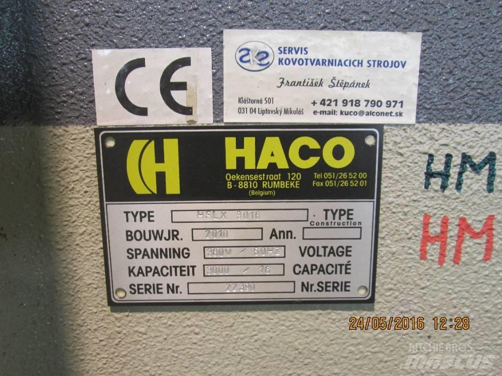  HACO HSLX 3016 Muut koneet