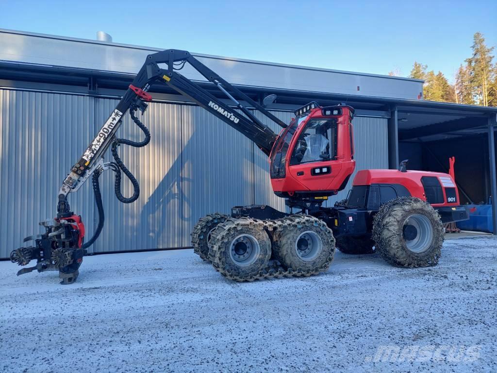 Komatsu 901 Harvesterit